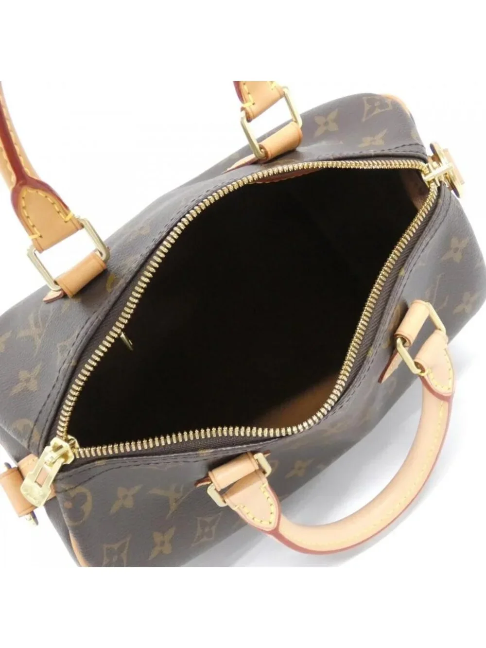 Louis Vuitton Monogram Speedy Bandouliere 25 Boston